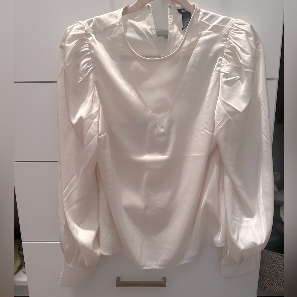 Express off white blouse